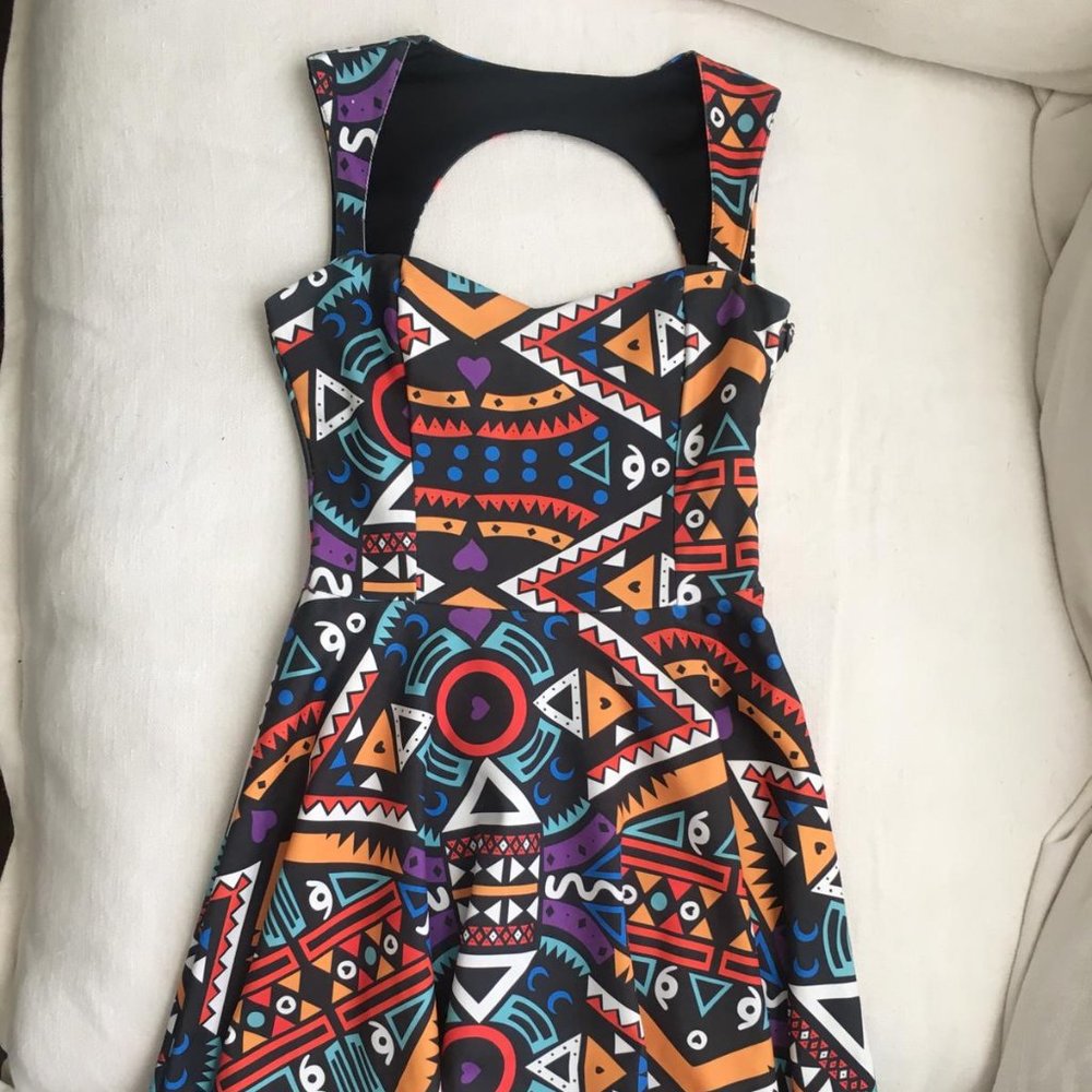 COLORFUL SUMMER DRESS